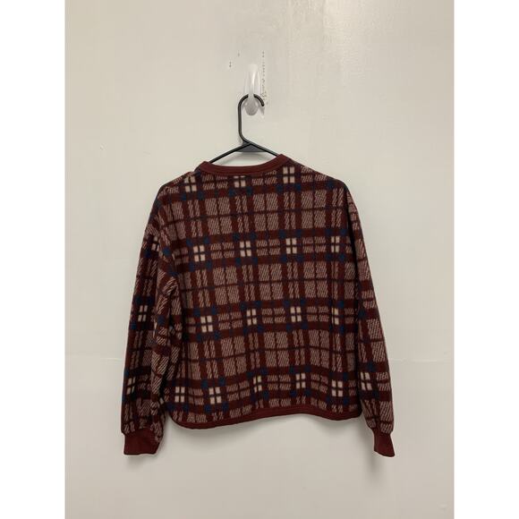 The GREAT. The Plush Fleece Henley Sleep Sweatshirt Size 1 - Picture 4 of 4